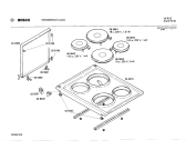 Схема №3 HES502B с изображением Панель для плиты (духовки) Bosch 00116839