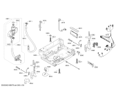 Схема №4 SMV68L00EU SilencePlus с изображением Силовой модуль запрограммированный для посудомойки Bosch 12018485