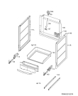 Схема №1 43336VY-MN с изображением Поверхность для плиты (духовки) Aeg 5615595195