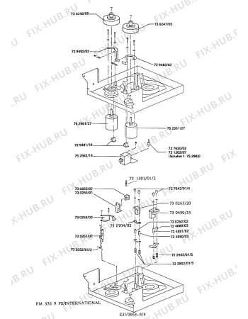 Взрыв-схема телевизора Siemens FM376 - Схема узла 08