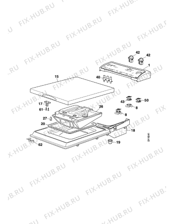 Взрыв-схема стиральной машины Zanussi TLADV800 - Схема узла Command panel 037