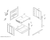 Схема №3 B1322W1GB с изображением Панель управления для электропечи Bosch 00449224