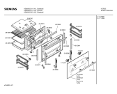 Схема №3 HB28K55 с изображением Панель управления для плиты (духовки) Siemens 00434100