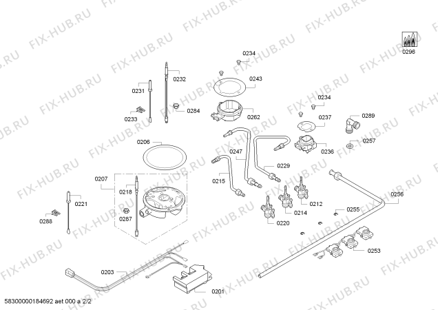 Схема №1 EC875QB11E SE75F 4G+W PAF1.1 с изображением Крышка горелки для плиты (духовки) Bosch 00654558