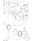 Схема №1 AWO/D 8812 с изображением Блок управления для стиральной машины Whirlpool 481221470399