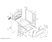 Схема №7 HGV74W755R Bosch с изображением Планка для плиты (духовки) Bosch 00688789