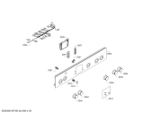Схема №5 HGA243255M с изображением Ручка выбора температуры для печи Bosch 10000555