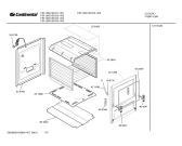 Схема №3 FSF12K61ED с изображением Винт для духового шкафа Bosch 00411498