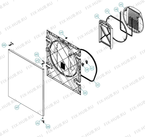 Схема №4 MTD 07SCFB UK   -Titanium (337598, TD60.2) с изображением Обшивка для стиральной машины Gorenje 438257