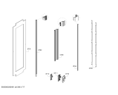 Схема №4 RF463304 Gaggenau с изображением Панель для холодильника Bosch 11025033