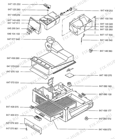 Взрыв-схема стиральной машины Aeg L57700 - Схема узла Condenser