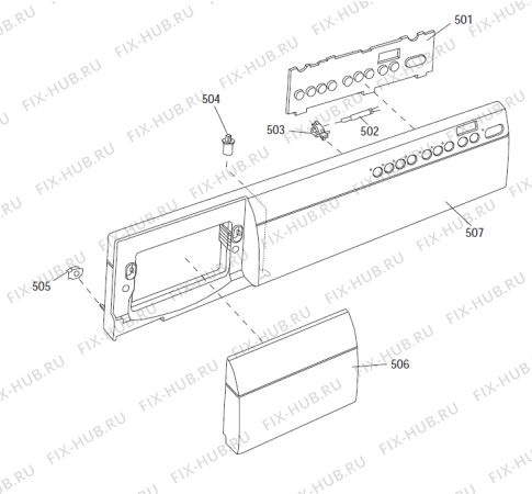 Взрыв-схема стиральной машины Gorenje 7305 UK   -White (900002724, TD73A) - Схема узла 06