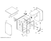 Схема №2 SGS44E42EU с изображением Панель управления для посудомойки Bosch 00660042