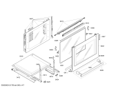 Схема №5 HL653240F с изображением Стеклокерамика для духового шкафа Siemens 00476447