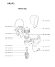 Схема №1 F4607210(0) с изображением Блок управления для электрофена Krups MS-0047300