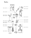 Схема №1 HB600141/702 с изображением Переключатель для блендера (миксера) Moulinex MS-0661849