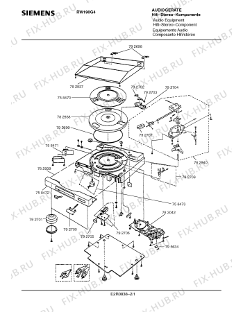 Схема №2 RW190G4 с изображением Привод для звукотехники Siemens 00783042