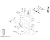 Схема №2 KMF40AI20 Bosch с изображением Дверь для холодильника Bosch 00714449