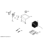 Схема №4 KDN40A20 с изображением Рамка для холодильной камеры Bosch 00612833