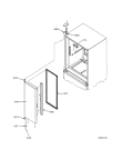 Схема №10 KRBC 9010/l LH с изображением Держатель двери для холодильника Whirlpool 481241719426