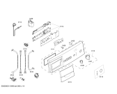 Схема №3 WFO2858SN с изображением Панель управления для стиральной машины Bosch 00447557