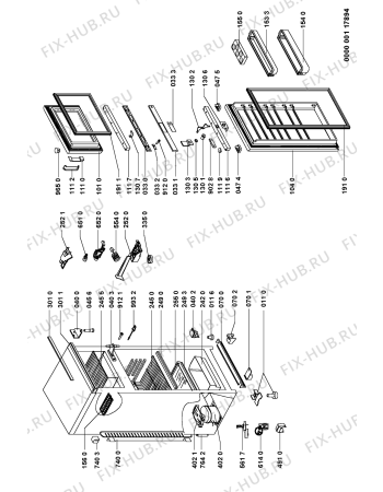 Схема №1 RD 28/AL с изображением Рукоятка для холодильника Whirlpool 481949869281