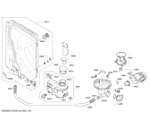 Схема №3 DI260130 с изображением Передняя панель для электропосудомоечной машины Bosch 00674694