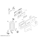 Схема №3 WFO2810 Maxx WFO 2810 с изображением Панель управления для стиральной машины Bosch 00438356