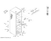 Схема №2 PKNB39VL21 с изображением Дверь для холодильной камеры Bosch 00713179