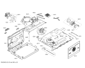 Схема №4 HBN630522F с изображением Фронтальное стекло для духового шкафа Bosch 00478643