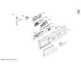 Схема №3 WKP1000D8 с изображением Панель управления для стиралки Bosch 11004125