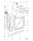 Схема №2 ADP 1830 с изображением Панель для электропосудомоечной машины Whirlpool 481245372638