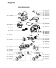 Схема №1 RO5353EA/4Q0 с изображением Крышечка для пылесоса Rowenta RS-RT900448