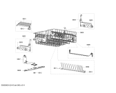 Схема №6 SM67M350CH с изображением Вставка для посудомоечной машины Siemens 00663891
