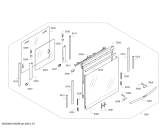Схема №5 B45C42N0GB с изображением Каталитическая панель для электропечи Bosch 00686555
