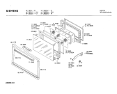 Схема №1 HF260054 с изображением Панель для микроволновой печи Siemens 00084477