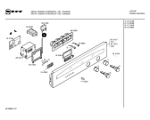 Схема №2 B1855N2 MEGA CS4859 с изображением Панель управления для духового шкафа Bosch 00434167
