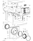 Схема №1 WAK 7314 с изображением Блок управления для стиралки Whirlpool 481010408933