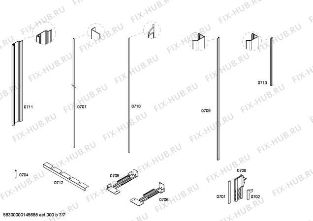 Схема №3 CIB36MIER1 KF 1901 SF с изображением Силовой модуль для холодильника Bosch 00676706