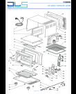 Схема №1 EO3285 с изображением Вложение для электропечи DELONGHI 5911810591