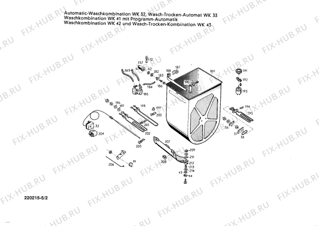 Схема №3 WA4500A с изображением Соединение для стиралки Siemens 00101008