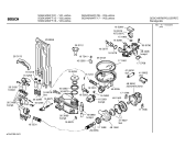 Схема №5 SGS43A94FF с изображением Панель управления для посудомойки Bosch 00434932