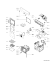 Схема №1 SBI 110 W 100 655 24 с изображением Обшивка для духового шкафа Whirlpool 481245248726