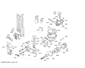 Схема №4 VVD64N03EU с изображением Набор кнопок для посудомоечной машины Bosch 00609212