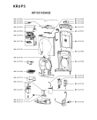 Схема №1 KP110110/HG0 с изображением Контейнер для кофеварки (кофемашины) Krups MS-623731