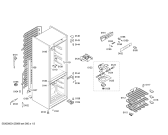 Схема №2 4KE58B10 с изображением Дверь для холодильной камеры Bosch 00246045