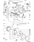 Схема №2 AWM 450/3 с изображением Рукоятка для стиральной машины Whirlpool 481949878407