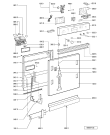 Схема №1 ADG 8532/2 IX с изображением Обшивка для посудомойки Whirlpool 481245373507