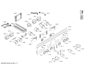 Схема №4 HCE853961F с изображением Панель управления для электропечи Bosch 00707765
