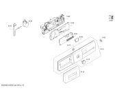 Схема №3 WM14E3X2 с изображением Панель управления для стиралки Siemens 11007186